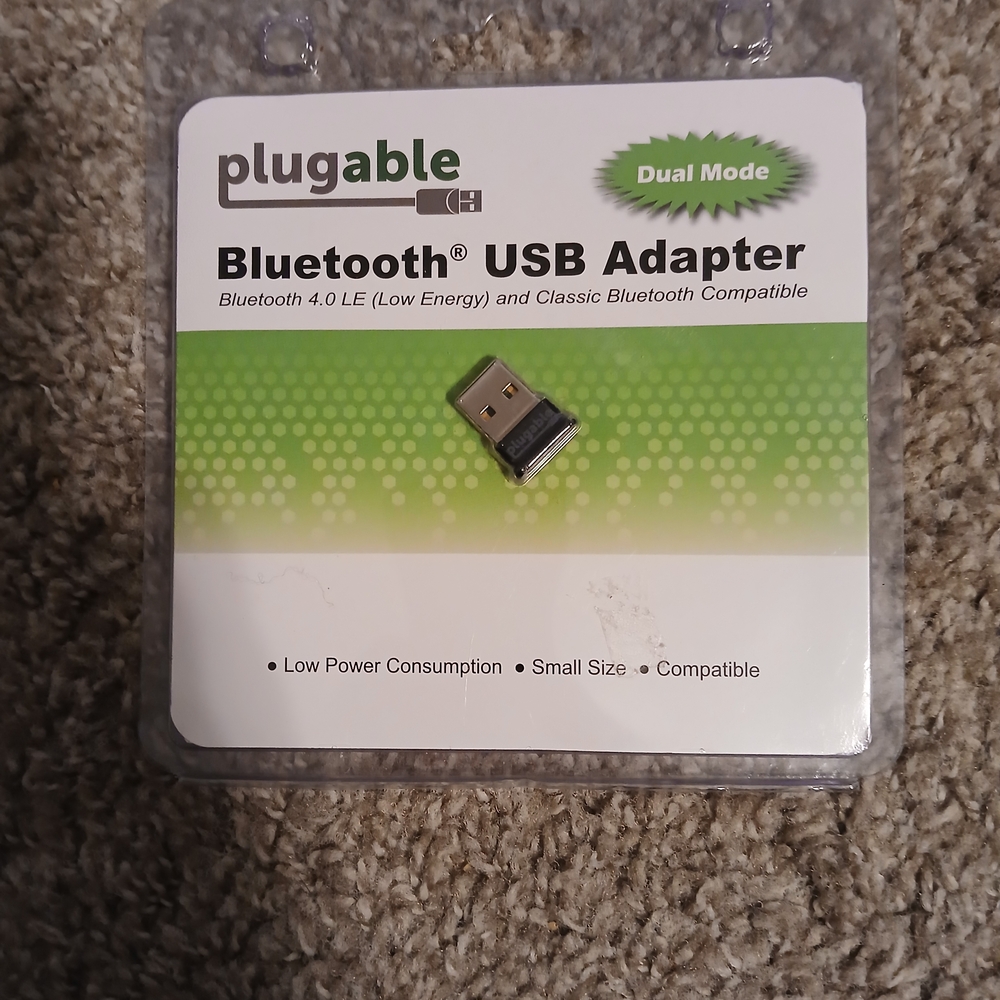 Plugable Bluetooth USB Adapter Brand New Sealed